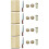 4Ensembles Mini Planche Décorative Pour Scène Miniature 7