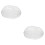 2Pièces Hamster Bac Bain Transparent Pet 1