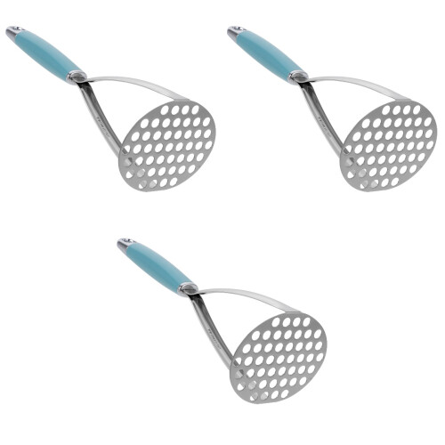 3Pièces - Manual Acier Inoxydable Bleu 1