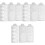 3Ensembles Gabarits Décoration Gâteaux Blancs Qualité 3