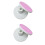 2Pièces Base Gâteau Rose Révolvante Inclinable 4