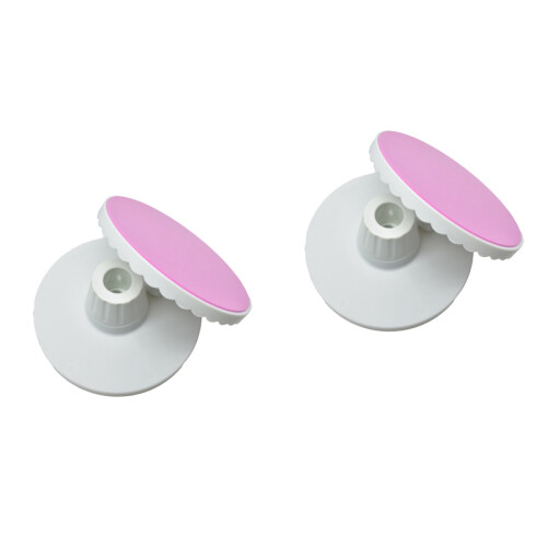 2Pièces Base Gâteau Rose Révolvante Inclinable 2