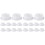 20Pièces Bouchons Blancs Pour Barril 200L Usage Chimique Durable 2