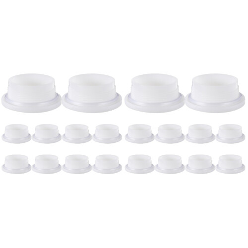 20Pièces Bouchons Blancs Pour Barril 200L Usage Chimique Durable 1