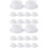 20Pièces Bouchons Blancs Pour Barril 200L Usage Chimique Durable 4