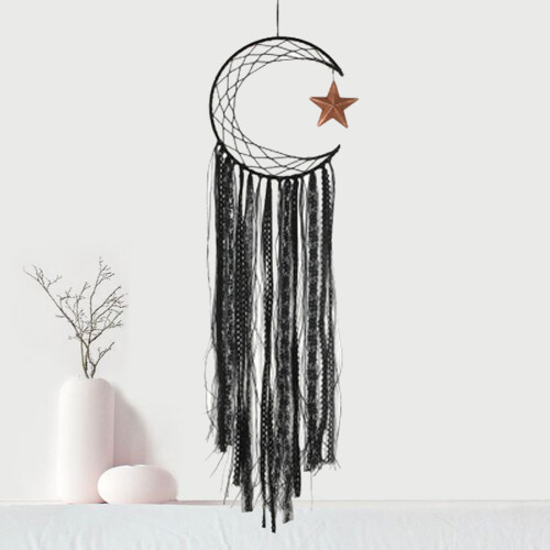 3Pièces Accroche-Rêves Noir Pour Décoration Intérieure 2