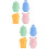8Pièces Jouets De Bain Bébé Silicone Pour Enfants Multicolores 6