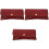 3Pièces Pochette Lunettes Cuir Rangement Compact 3