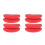 4Ensembles Rouges Cosplay En Caoutchouc Pour 1Er Avril 3
