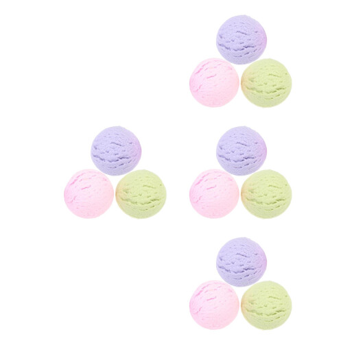 12Pièces Modèles De Glace Faux Pour Colorée Et Durable 2