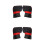2Paires Hiver Manchettes Vent Pluie Noir 5