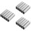 5000Pièces Porte Acier Argent Longue Durée Pour Usage 6