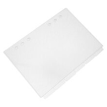 6St Transparante Acryl Indexen Voor Planner En Schoolagenda