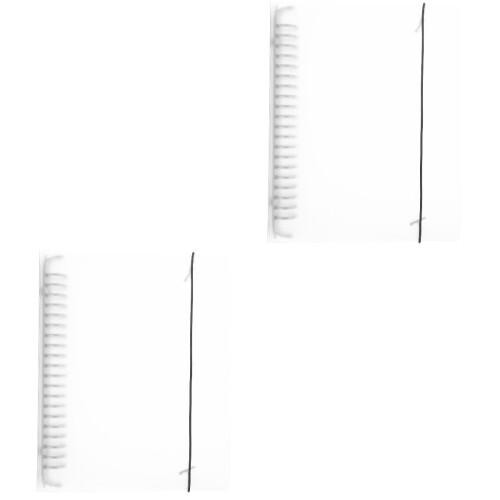 2Pièces Étui De Transparent PP Anti-Saleté Pour Notes 1