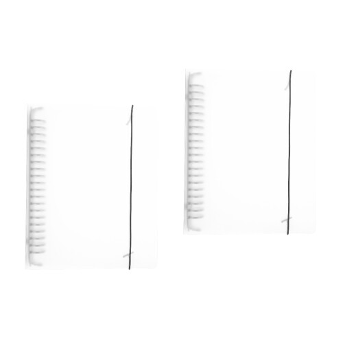 2Pièces Étui De Transparent PP Anti-Saleté Pour Notes 2