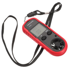 Handheld Digitale Anemometer Zwart Outdoor Gebruikt