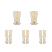 5Paren Paar Waterdichte Regenlaars Voering Dames