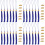 4Ensembles Pompons DIY Pour Cérémonie De Remise 2023 Polyester 4