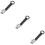 6Pièces Clip Assistance Anti-Chaleur Acier 9