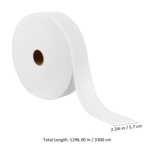 4Rouleaux Non Tissée Blanche Pour Couture, Douceur Isolation 1