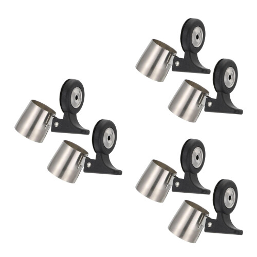 6Pièces Flûte Sifflet Bouilloire Acier Argent 1