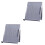 2Pièces Étagère Chaussures Pour Rangement Polyvalent 2