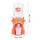 4Pièces Distributeur D'eau Simulation Mini Orange Jouet Enfant 2