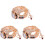 3Pièces Mode Quartz Couleurs Assorties 2