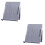 2Pièces Étagère Chaussures Pour Rangement Polyvalent 5