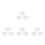 12Pièces Ensemble Porte Sachet De Céramique Forme Unique Élégante 4