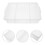 2Ensembles Rangement Alimentaire Transparent Multi-Grilles En PP 9