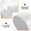 2Pièces Présentoir Casquettes Enfants PVC Forme Gonflable Multiusage 4