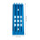6Pièces Rangement Anneaux Oiseaux Durable Couleurs Variées 7