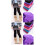 2Pièces Leggings Hiver Élastique Et 5