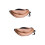 2Pièces Taille Femme Multiusage Cuir PU Imprimé 3D 6