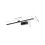 2Pièces Applique Murale Aluminium LED Noire Pour Bain 7