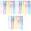 30Pièces Extensions Queue De Fantaisie Synthétiques Assorties 2