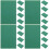 20Pièces Matrices De Découpe Vertes En PVC Protection Surface Gravure 4