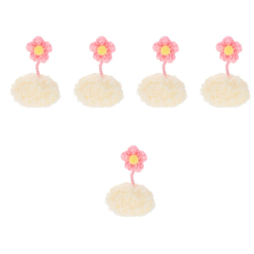 5Pièces Accessoires Chapeaux Multicolores Pour Animaux De Compagnie 2