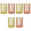 6Pièces Rangement Rose Pour Stylos Et Pinceaux De 3