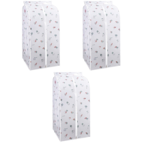 3Pièces Housses Protection Costumes Robes Blanches Usage 2