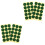 4Feuilles Marqueurs Verts Adhésifs Pour Repérer Billard Snooker 2