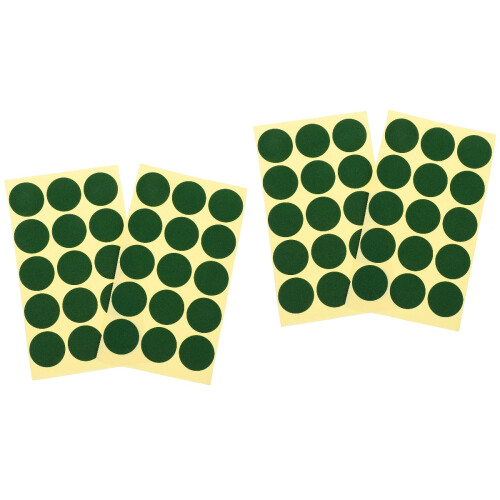 4Feuilles Marqueurs Verts Adhésifs Pour Repérer Billard Snooker 2