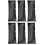 6Pièces Étuis De Rangement Microphone PU Noir Accessoires Organisés 4