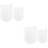 4Pièces Silicone Pour Pâte Marinades Maison 5