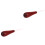 2Pièces Bâtons Chef D'orchestre Bois Durable Maniable Marron 2