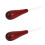 2Pièces Bâtons Chef D'orchestre Bois Durable Maniable Marron 4