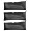 6Pièces Étuis De Rangement Microphone PU Noir Accessoires Organisés 10