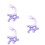 30Pièces Boîtes Conservatrices Violet Dents De Lait Bébé 6