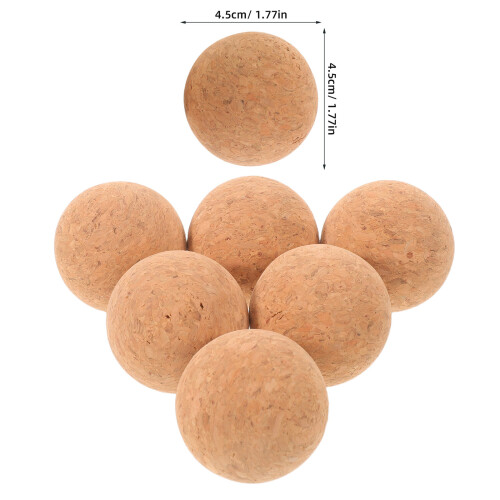6Pièces Accessoires En Bois Pour Football De Table 1